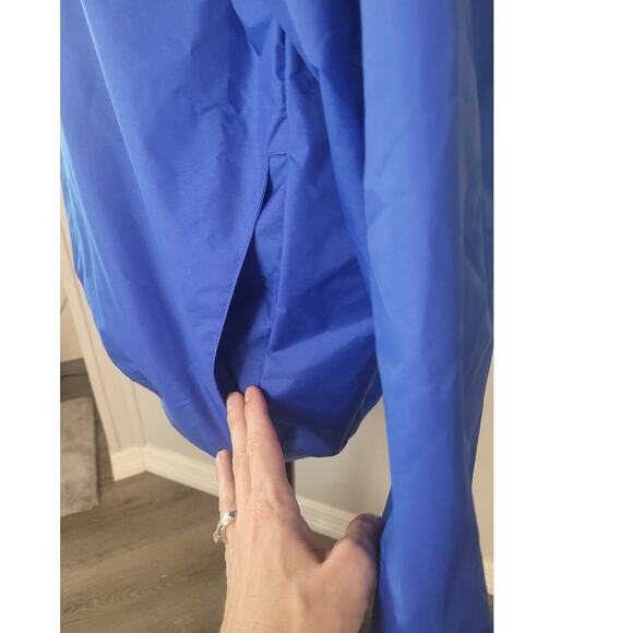 VTG Holloway Windbreaker Pullover Jacket Men’s L Blue V-Neck 90s GUC - Picture 6 of 11